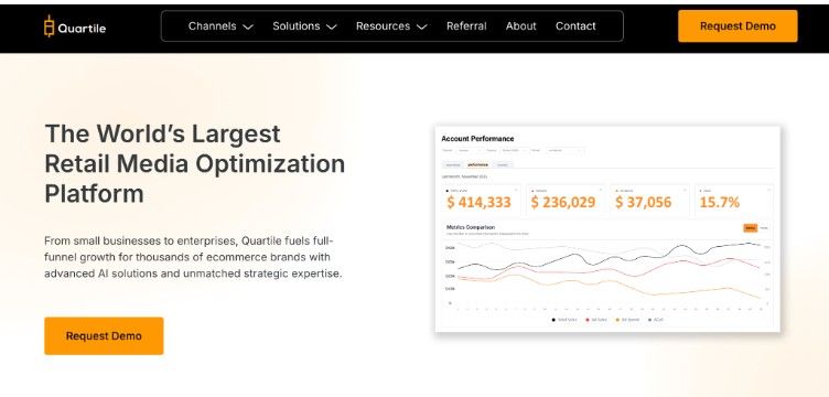 Quartile Homepage