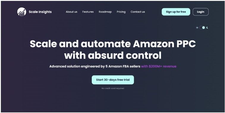 Scale Insights Homepage