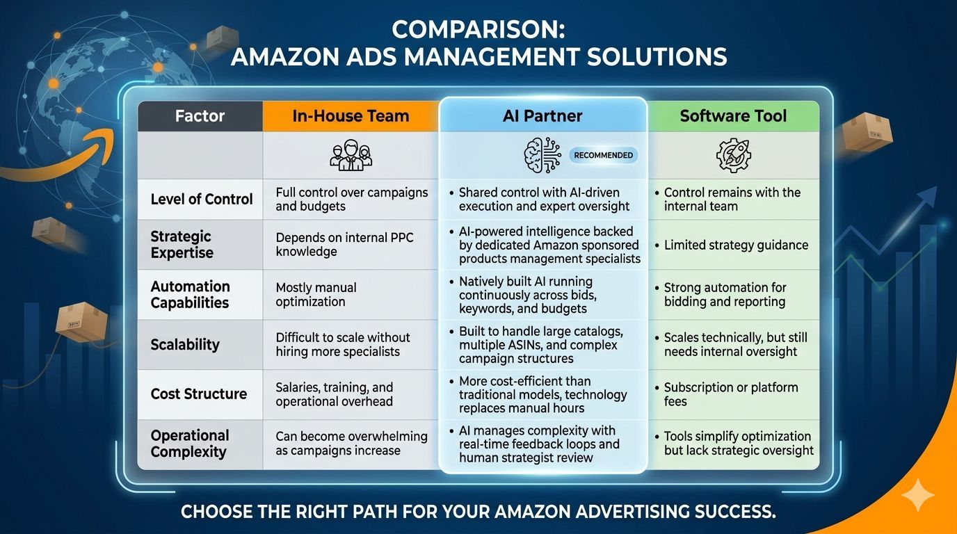 In-House vs AI Partner vs Software Tool