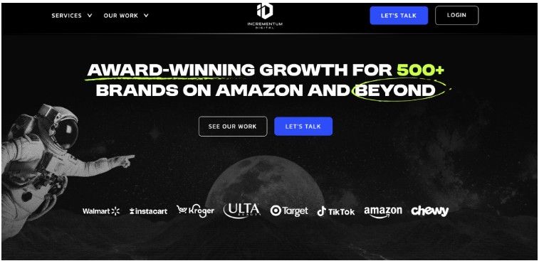Incrementum Digital Homepage