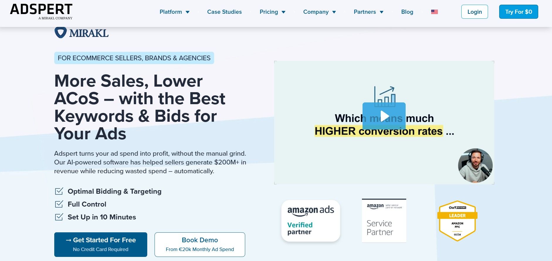 Adspert Homepage