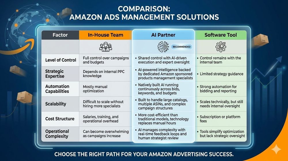 In-House vs AI Partner vs Software Tool